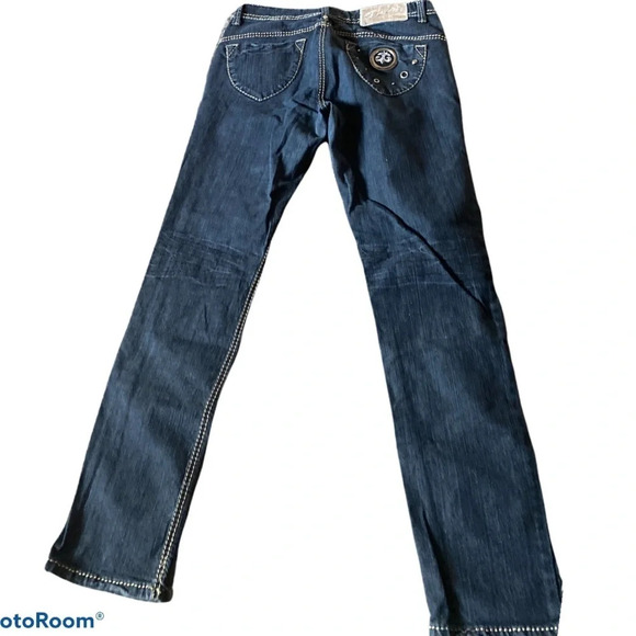 Dereon Y2K denim skinny jeans  Size 9/10 - Picture 1 of 16